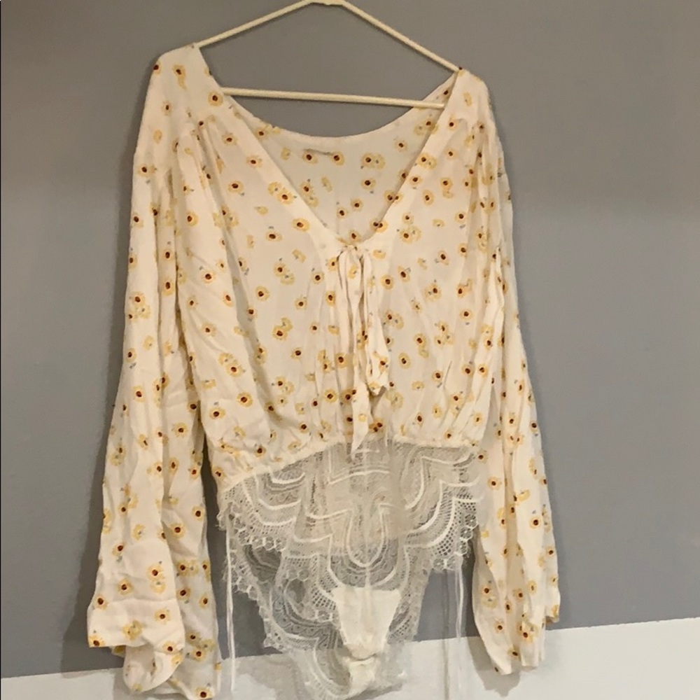 Free People Bodysuit